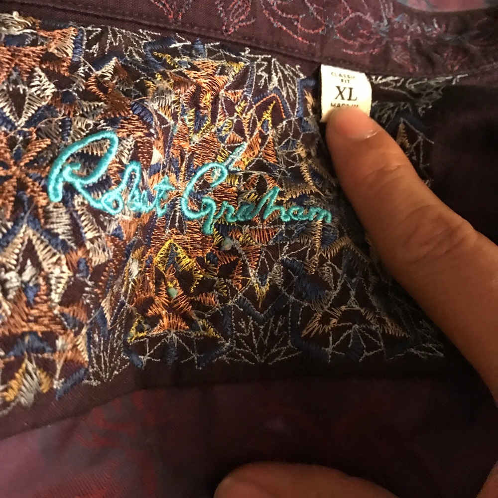 Robert graham shirt perfect condition